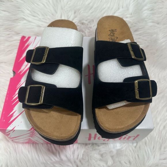 Corkys Wannabie Platform Sandals NIB - Picture 4 of 12